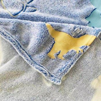 Obrázek z Svítící deka - dinosaurus 