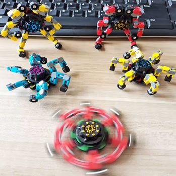 Obrázek Fidget spinner robot/pavouk 2v1