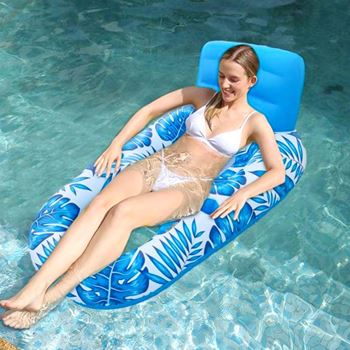 Obrázek z Nafukovací křeslo do vody s držáky na nápoje 