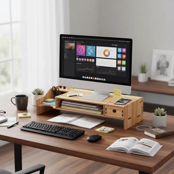 Obrázek z Organizér pod monitor 