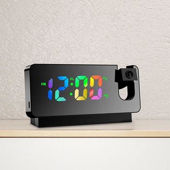 Obrázek Digitální budík s projekcí času