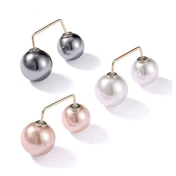 Obrázek Spona na oblečení perly 3 ks