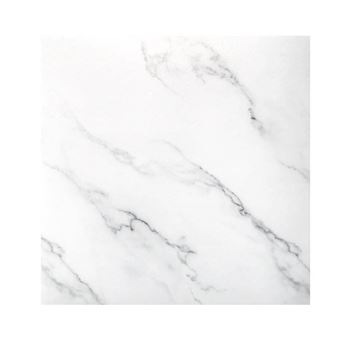 Obrázek PVC samolepicí podlahové čtverce 30x30 cm - bílý mramor