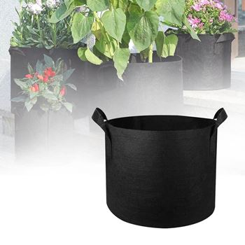 Obrázek Textilní květináč - průměr 25 cm