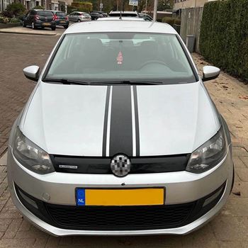 Obrázek z Samolepka na auto - pruhy - černé 