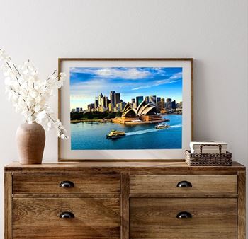 Obrázek z Diamantové malování s rámem - Sydney 