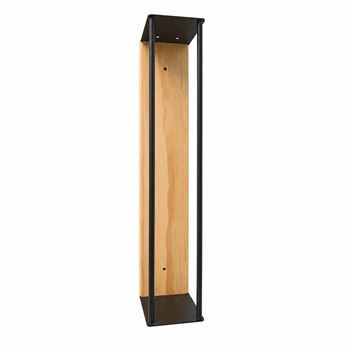 Obrázek Nástěnný držák na ručníky dřevo/kov 40 cm