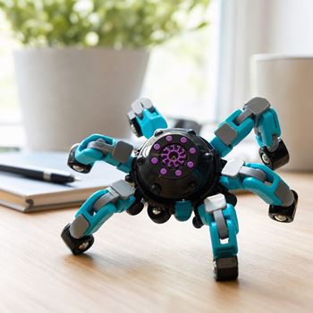 Obrázek z Fidget spinner robot/pavouk 2v1 
