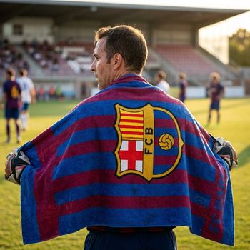 Obrázek z Fotbalová osuška - FC Barcelona  
