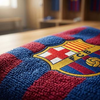Obrázek z Fotbalová osuška - FC Barcelona  