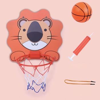 Obrázek Basketbalový koš na dveře - sada s míčkem a pumpičkou