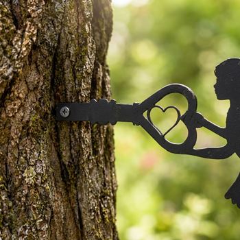 Obrázek z Kovová zahradní dekorace - Víla 