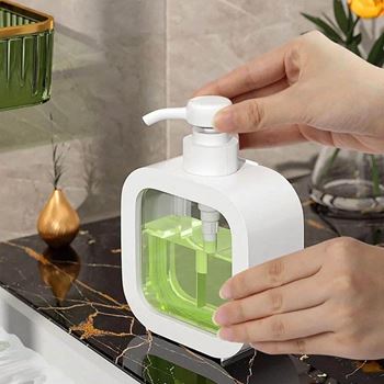 Obrázek z Průhledný dávkovač mýdla 300 ml 