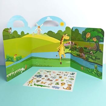 Obrázek z Kniha plná samolepek - zvířátka 