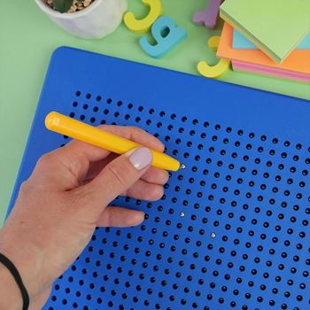 Obrázek Magnetická kreslící tabulka - velká, modrá