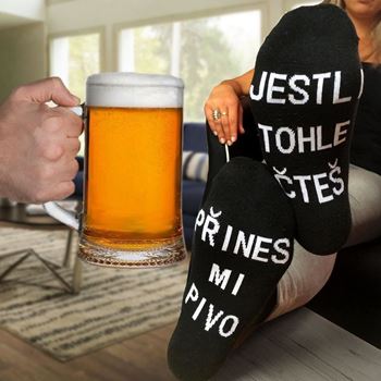 Obrázek z Ponožky - Přines mi pivo 