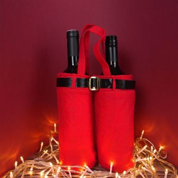 Obrázek z Vánoční taška na víno - Santa Claus 